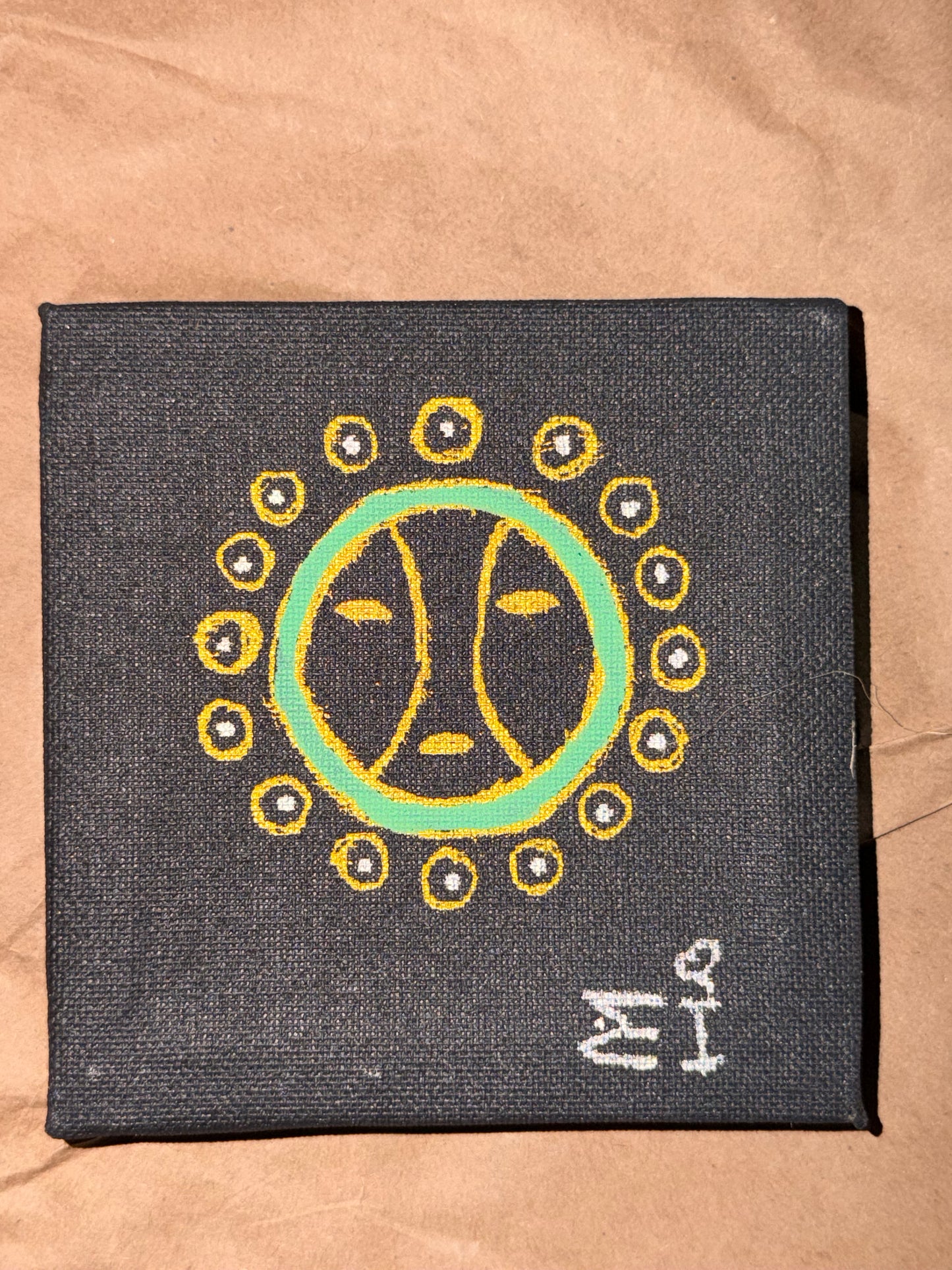 Mini canvas Soles taínos