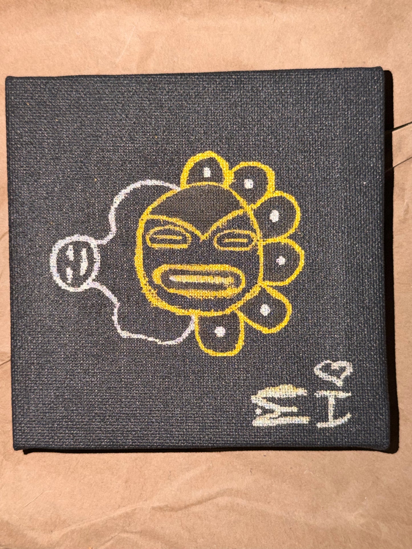 Mini canvas Soles taínos