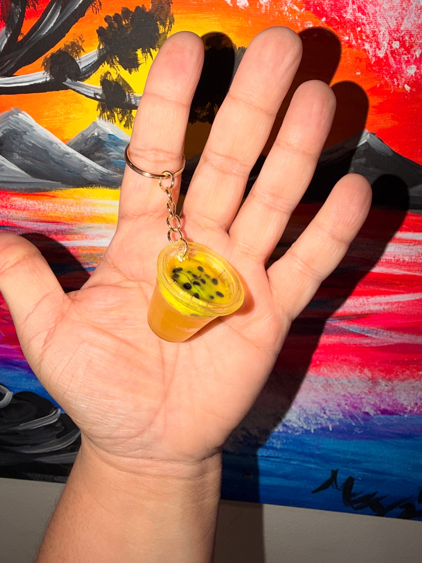 Keychain / Llavero de Limber/Duro frío de Diferentes Sabores