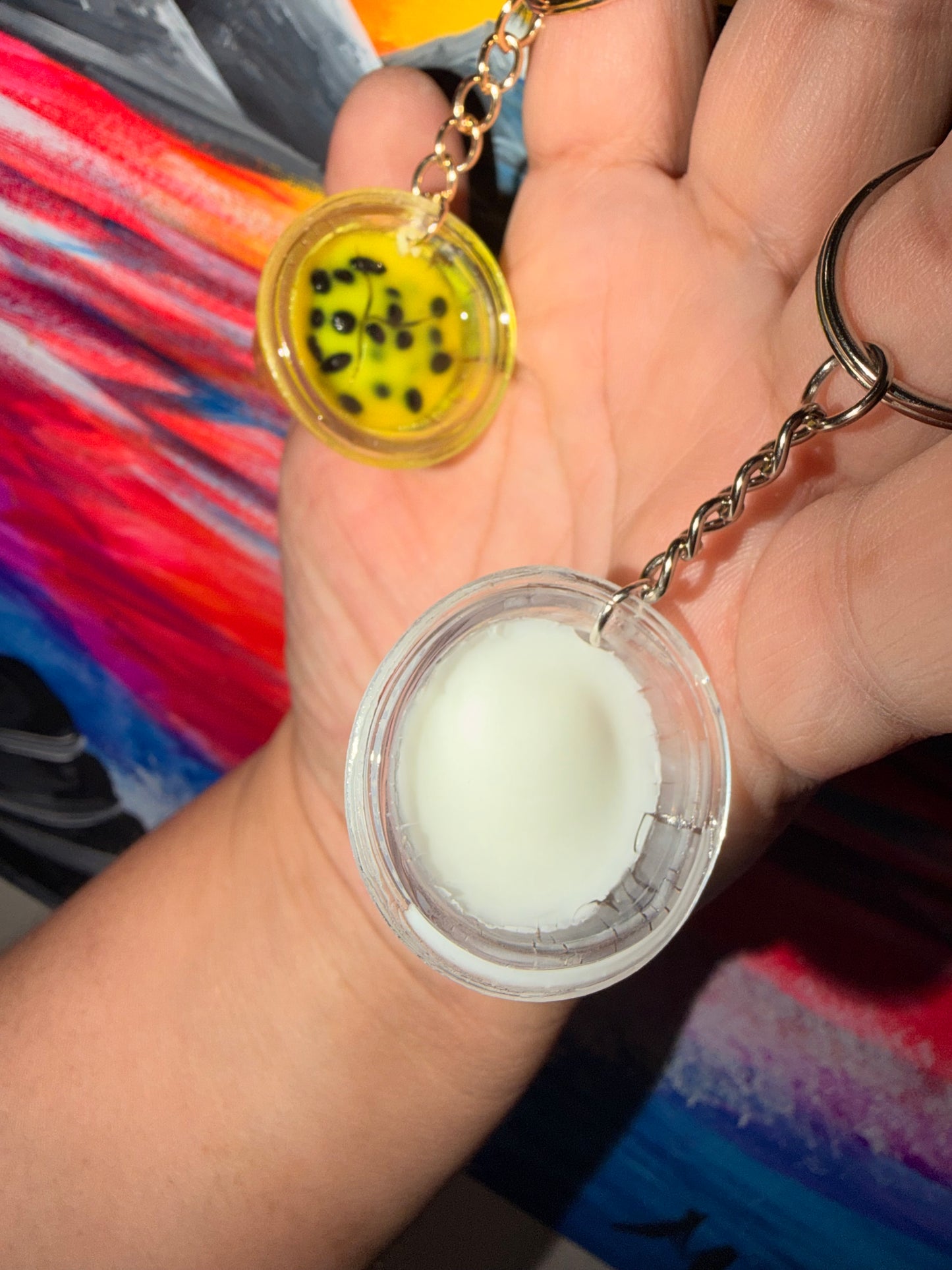 Keychain / Llavero de Limber/Duro frío de Diferentes Sabores