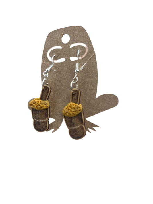 Mofongo earring sencillas