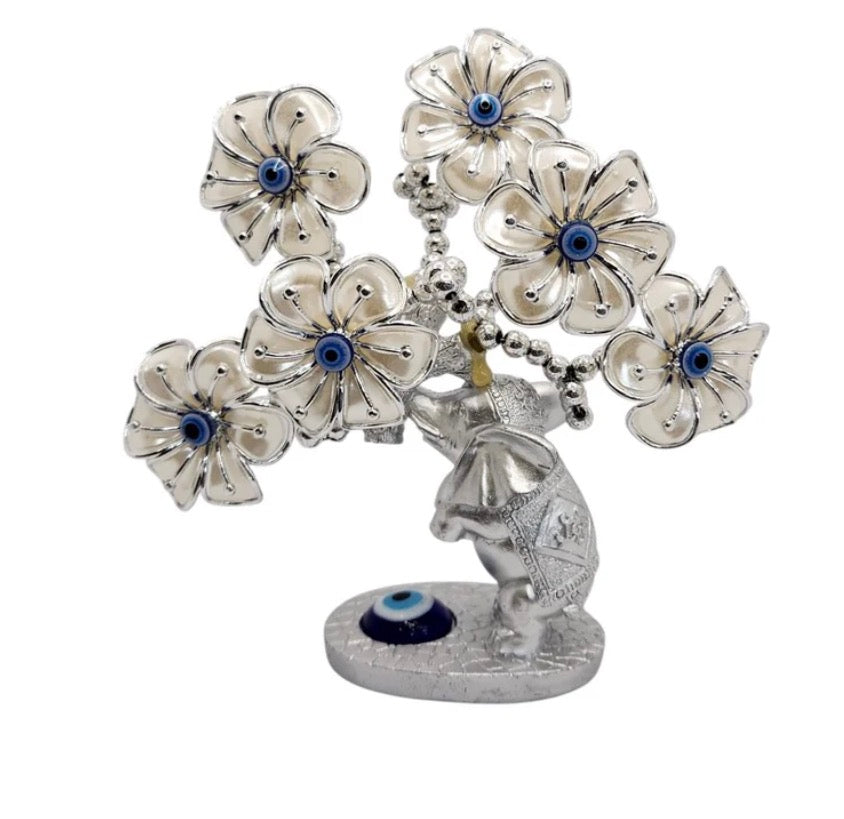 Lucky Tree Elephant Flower Turkish Eye