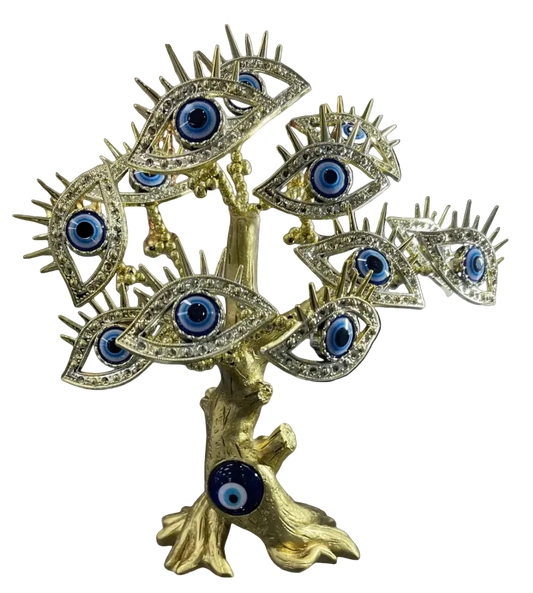 Eyelashes evil eye tree of life