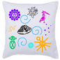 Pillow case covers Taino designs
